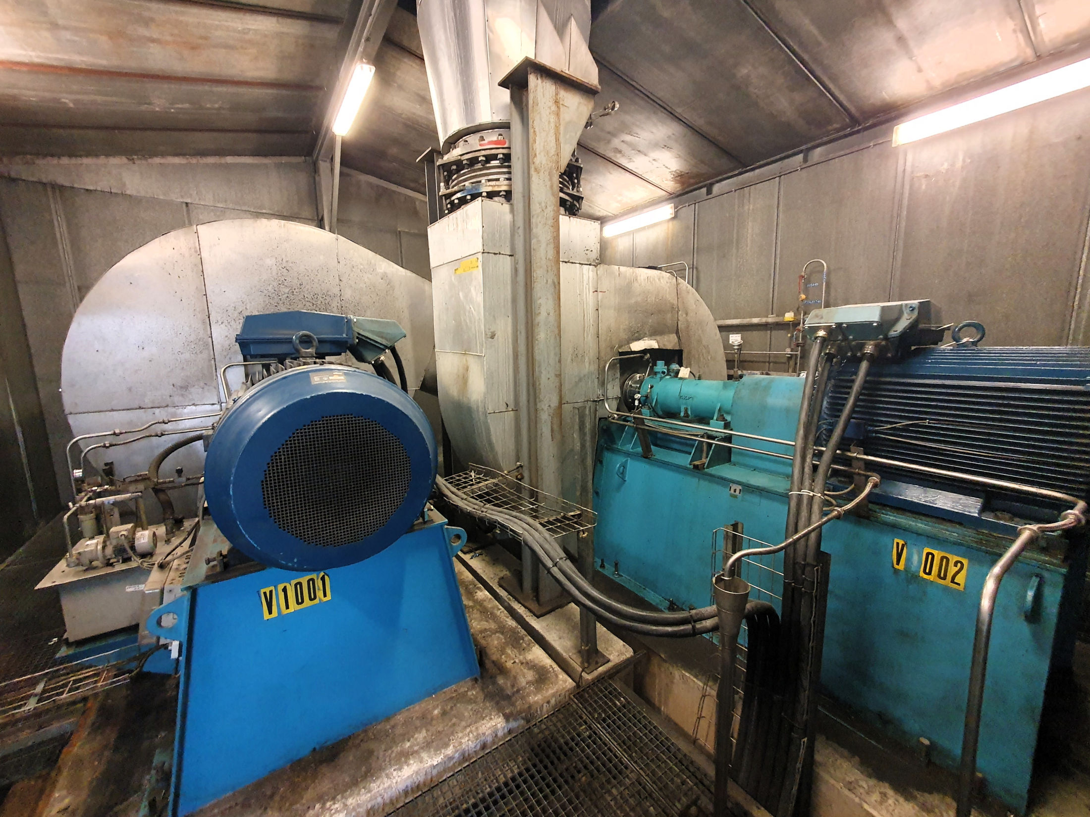 Équipement industriel de recompression mécanique de vapeur intégré à un procédé thermique.